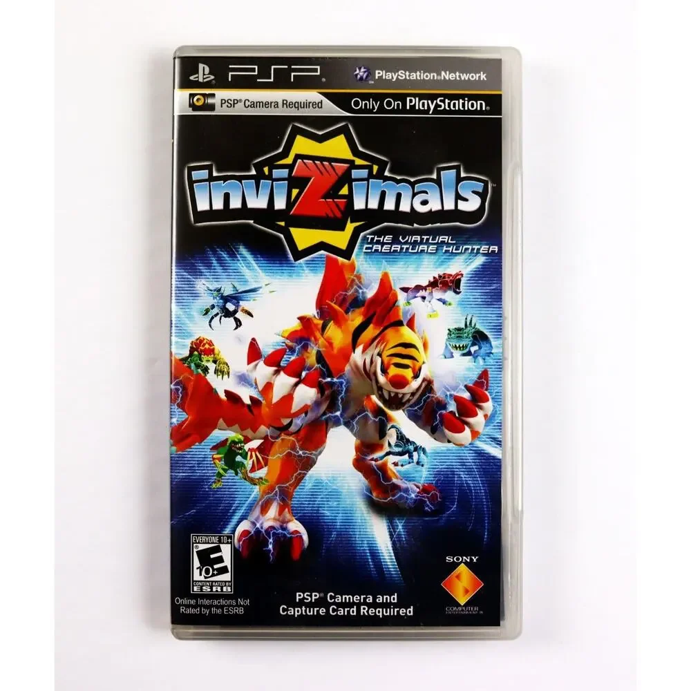 InviZimals Sony PSP UMD - Game‎ & Manual Only Complete CIB Tested Working